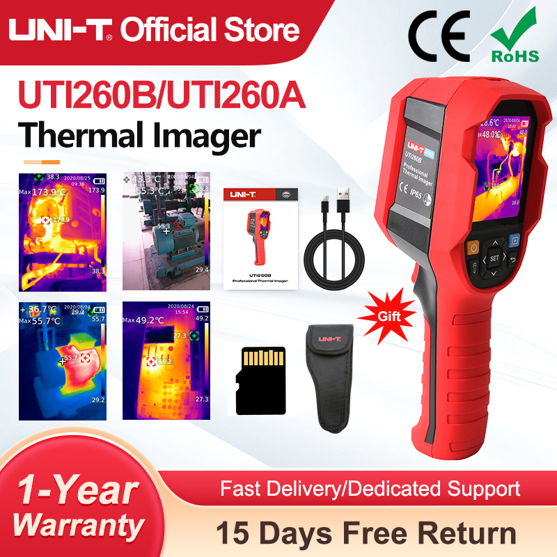 Nf 521 Thermal Imaging Camera - Cámara de imagen térmica UNI-T UTI260B