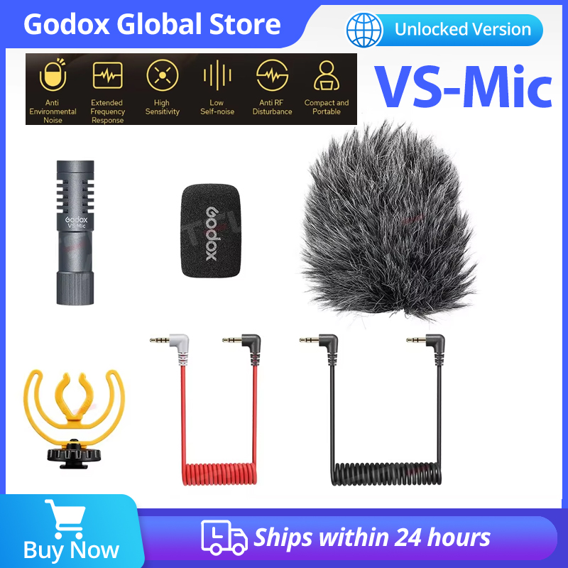 Seek Compact Pro Android - Micrófono Compacto Tipo Escopeta Godox VS-Mic