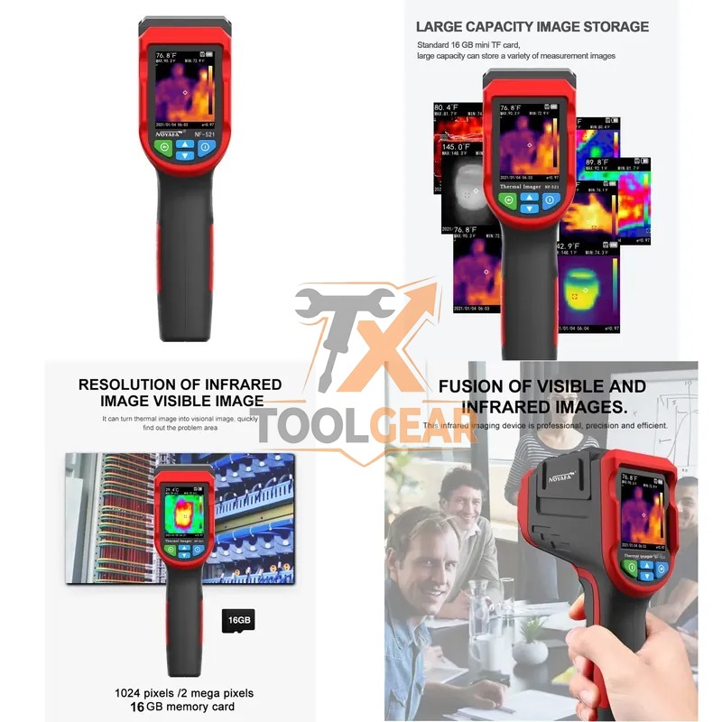 Nf 521 Thermal Imaging Camera - Cámaras de CCTV de imagen térmica