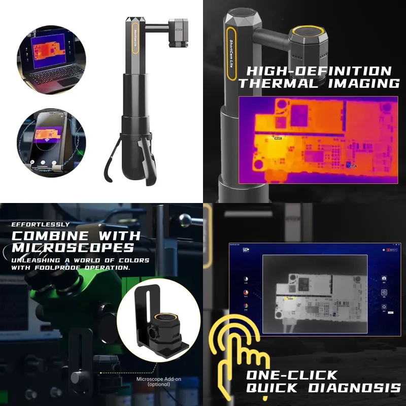 Shortcam Thermal Imaging Pcb - Marca LANGCHI, 4.ª Generación Shortcam Lite,