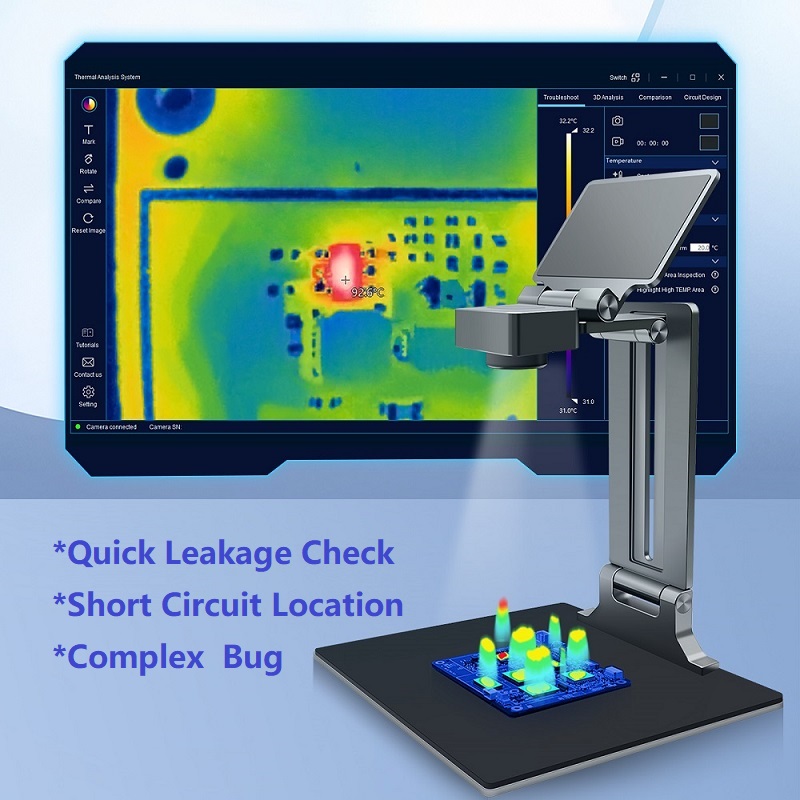 Quseek 25Hz Cámara Termográfic - Thermal Imager Pcb Repair reseña y precio