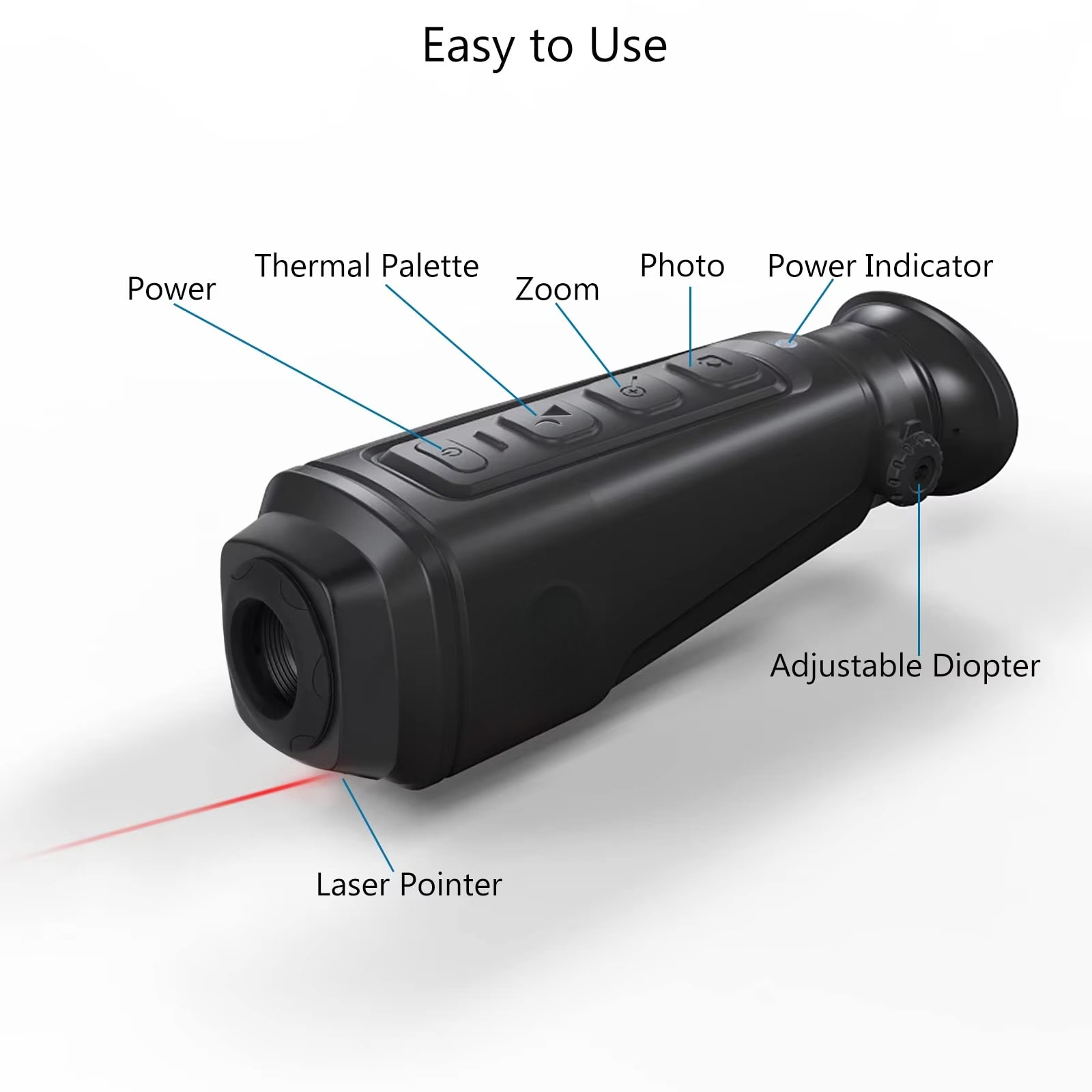 Cámara de Imagen Térmica para  - Hunting Thermal Imaging Scope reseña y precio