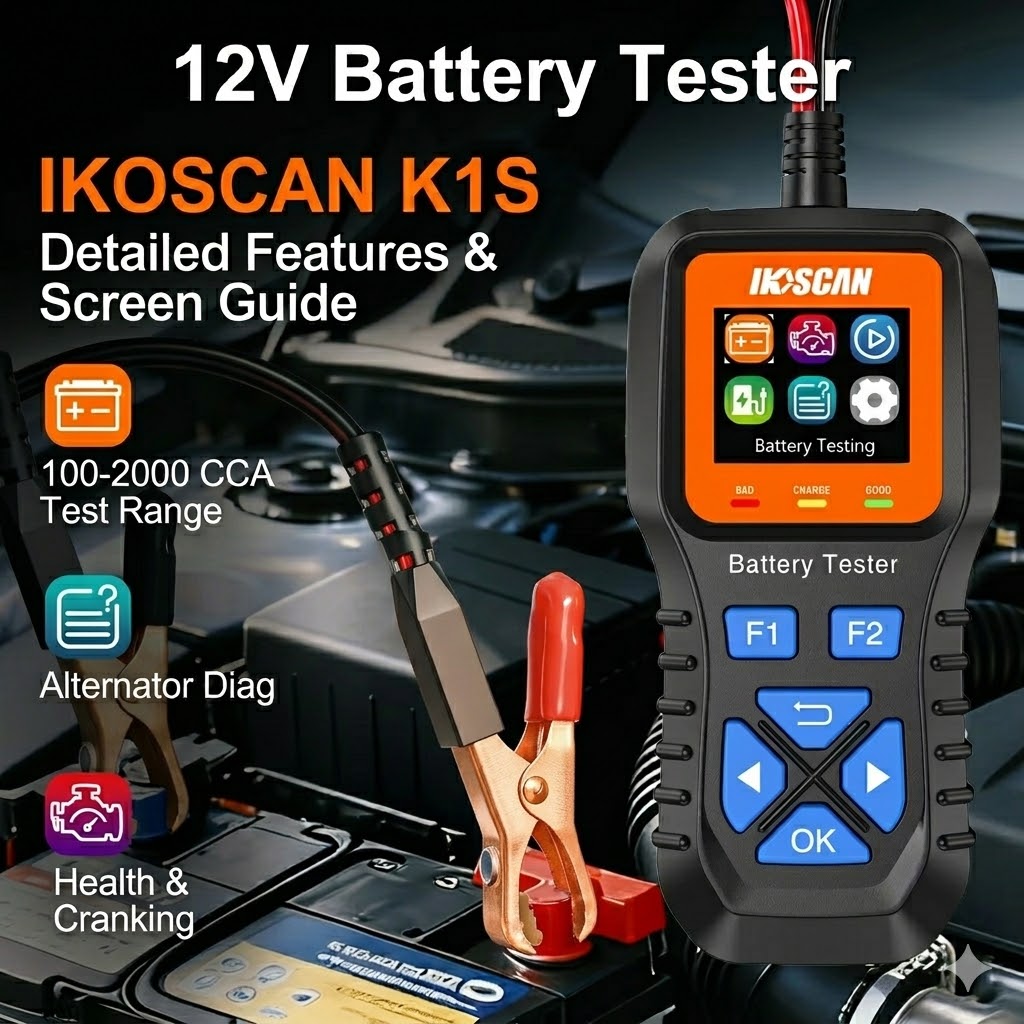 Probador de Baterías de Auto I - Topdon Tc001 Thermal Camera reseña y precio