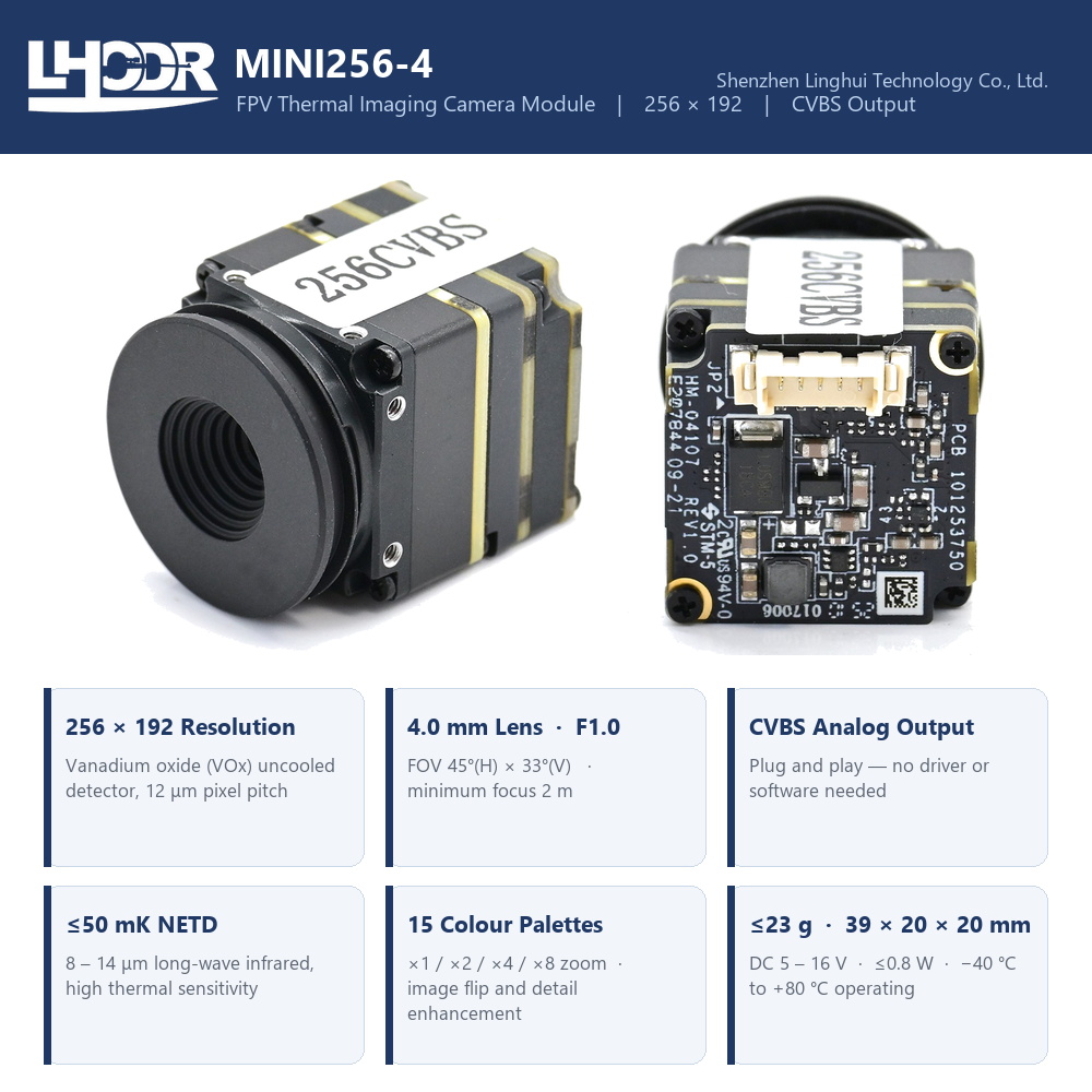 Módulo de cámara térmica para  - Thermal Module 640X512 Core reseña y precio