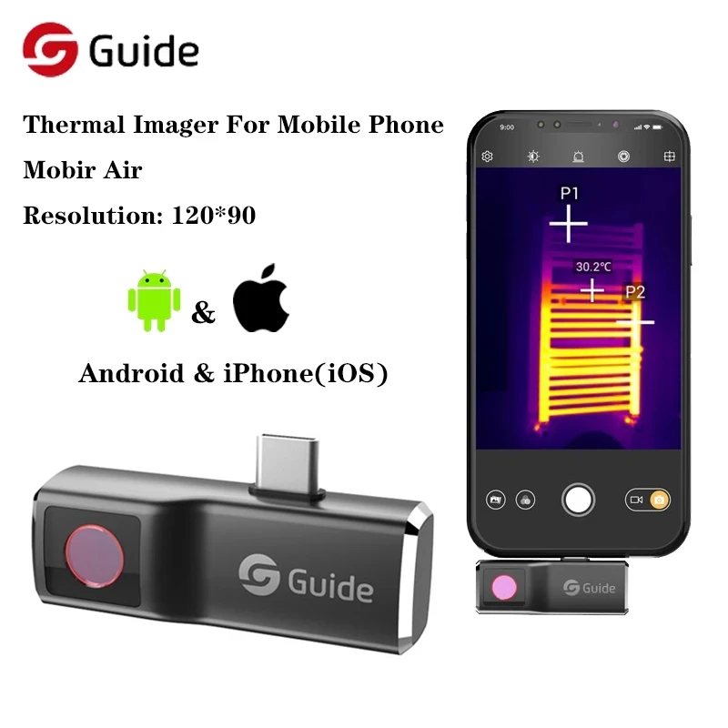 Guía cámara de imagen térmica  - Infiray P2 Pro Macro Lens reseña y precio