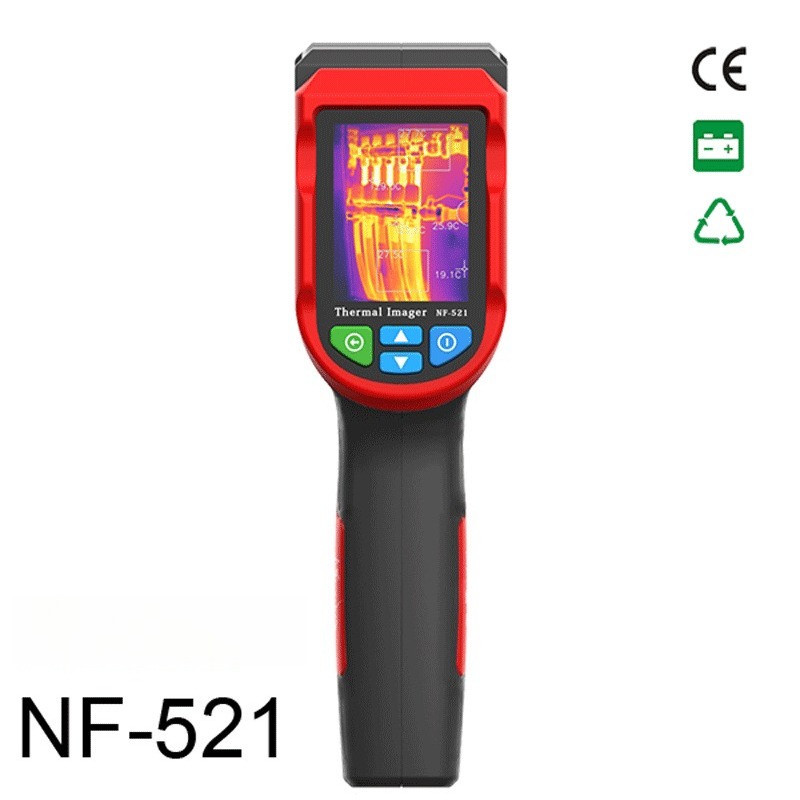 Cámara Termográfica NF‑521 con - Nf 521 Thermal Imaging Camera reseña y precio