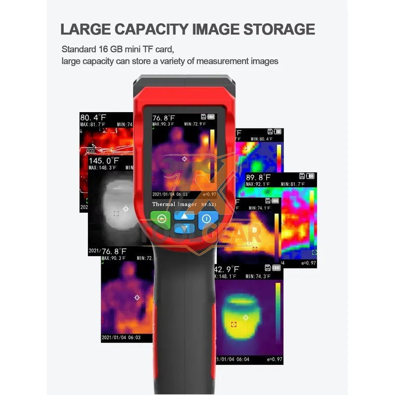 Cámaras de CCTV de imagen térm - Nf 521 Thermal Imaging Camera reseña y precio