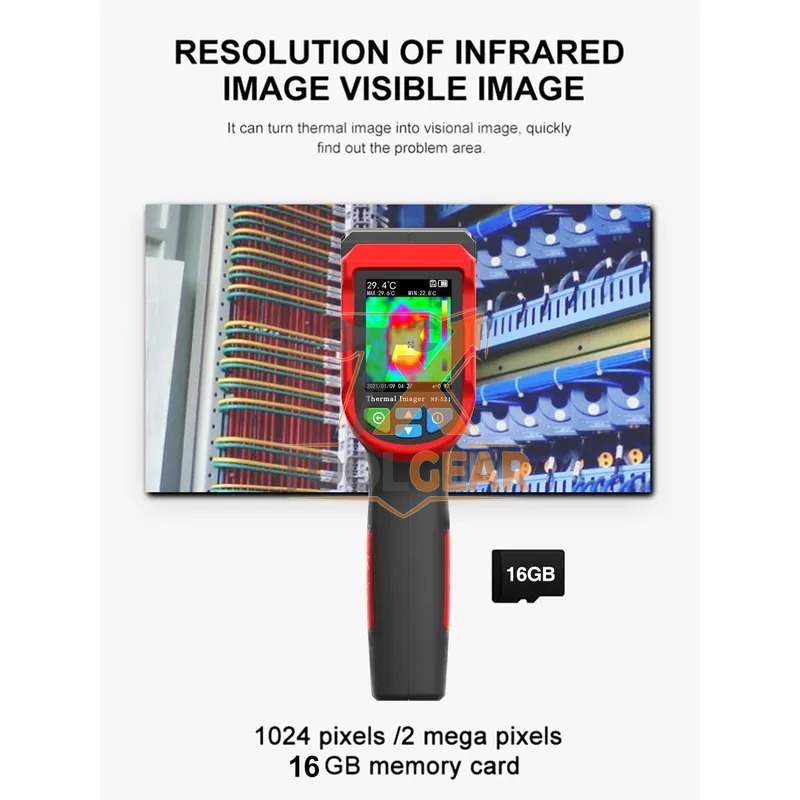 Cámaras de CCTV de imagen térm - Nf 521 Thermal Imaging Camera reseña y precio