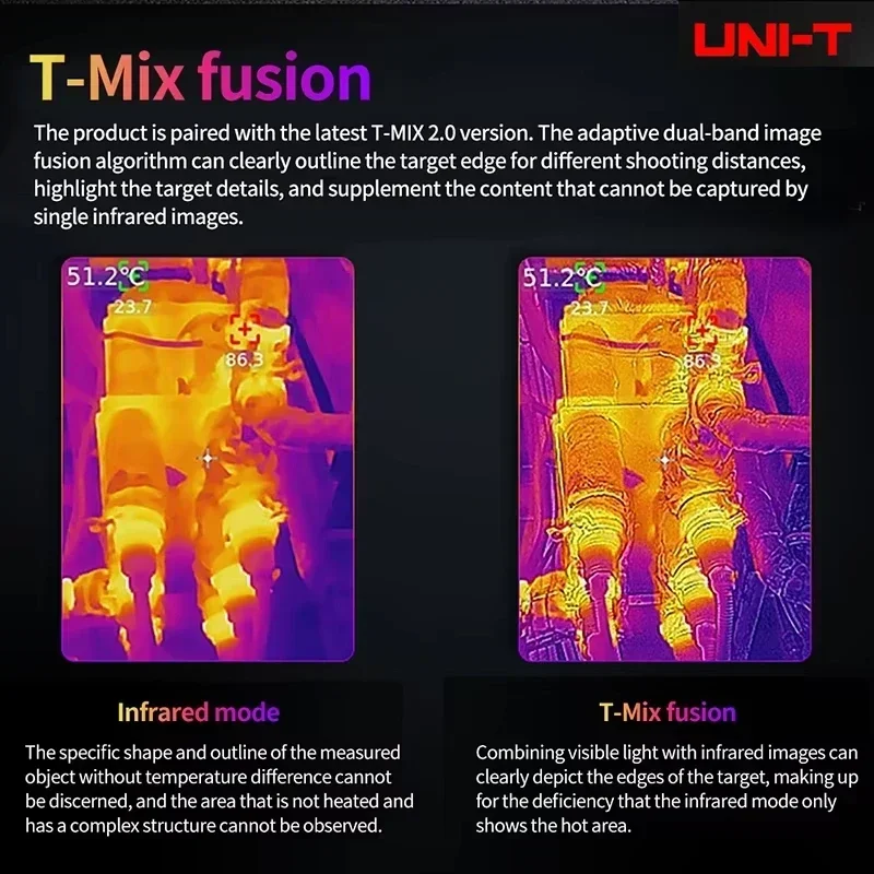 Cámara termográfica portátil U - Nf 521 Thermal Imaging Camera reseña y precio