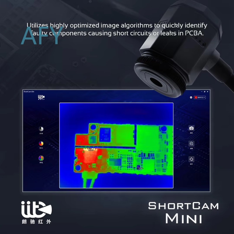 Cámara de Imagen Térmica Infra - Shortcam Thermal Imaging Pcb reseña y precio