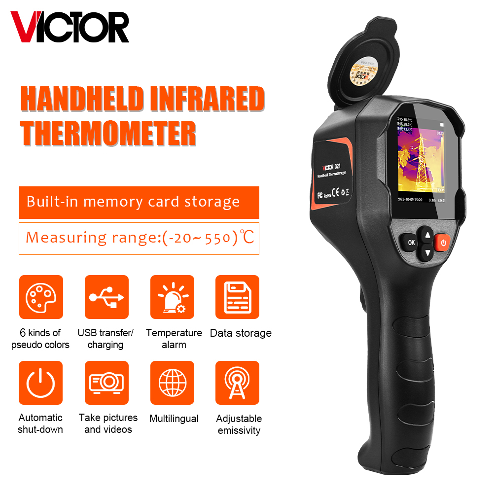 Cámara Termográfica VICTOR TIS - Nf 521 Thermal Imaging Camera reseña y precio