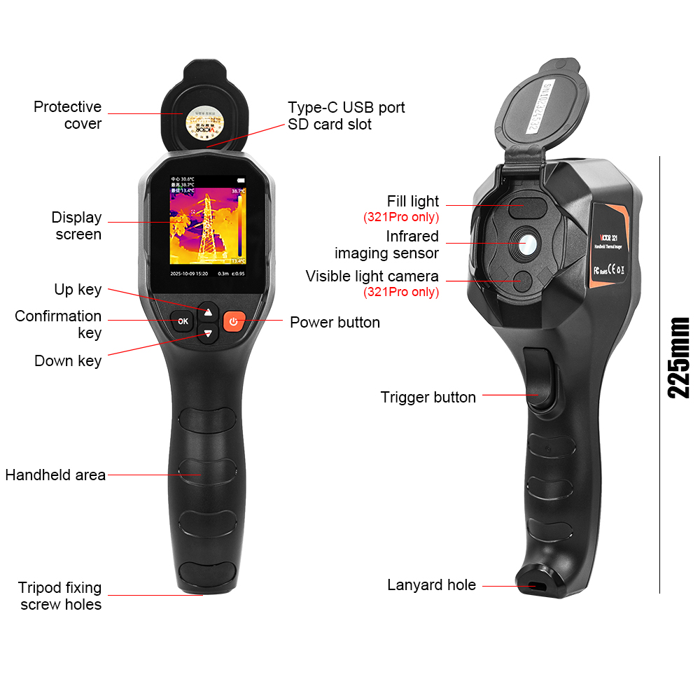 Cámara Termográfica VICTOR TIS - Nf 521 Thermal Imaging Camera reseña y precio