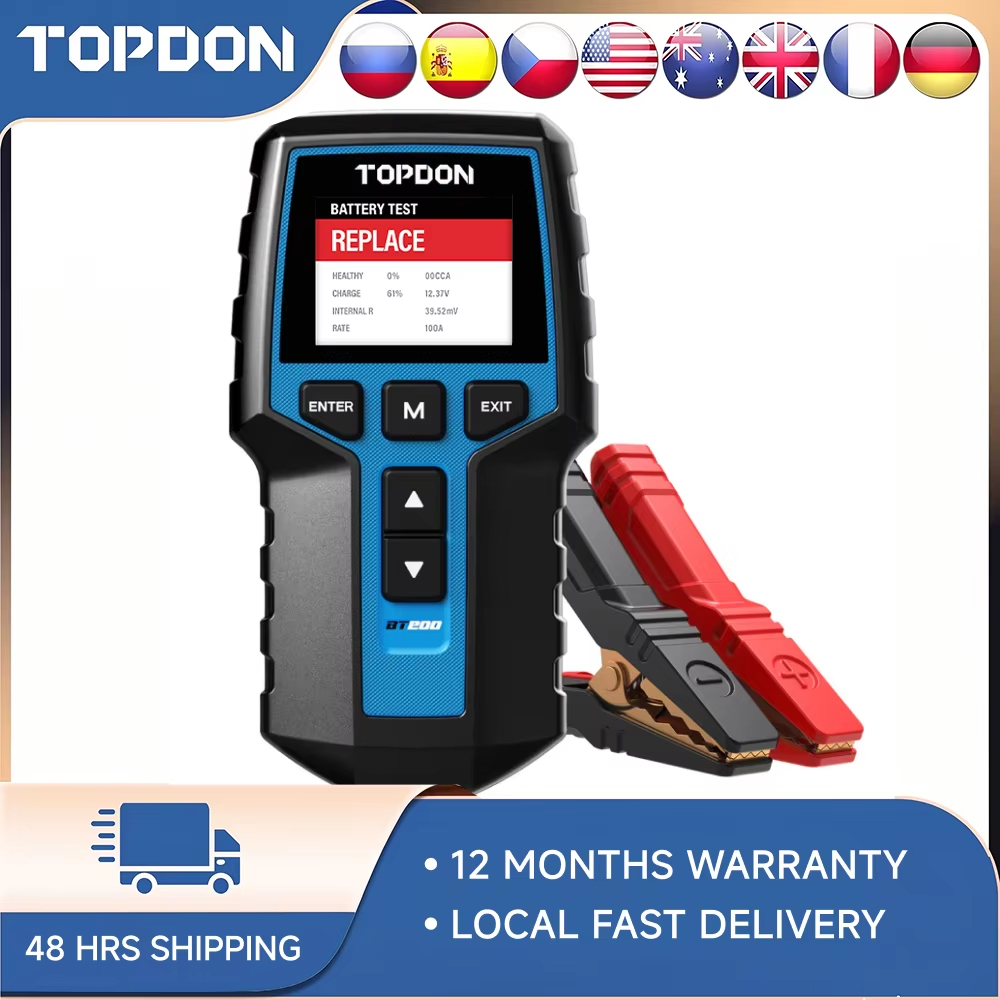 Probador de Baterías de Auto T - Topdon Tc001 Thermal Camera reseña y precio