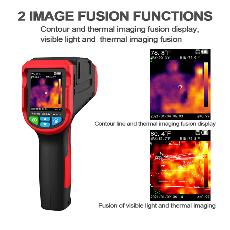 Noyafa Nf 521 Cámara termográf - Nf 521 Thermal Imaging Camera reseña y precio