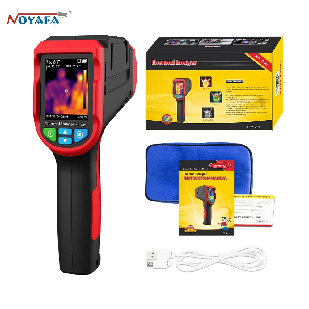Cámara Termográfica NF-521, Im - Nf 521 Thermal Imaging Camera reseña y precio