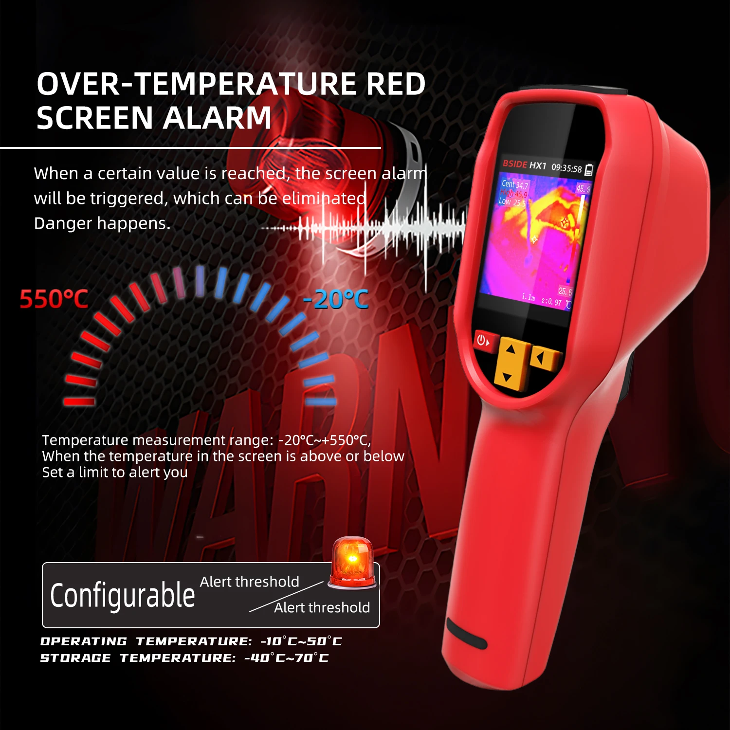 Cámara Termográfica BSIDE HX1  - Thermal Imager Pcb Repair reseña y precio