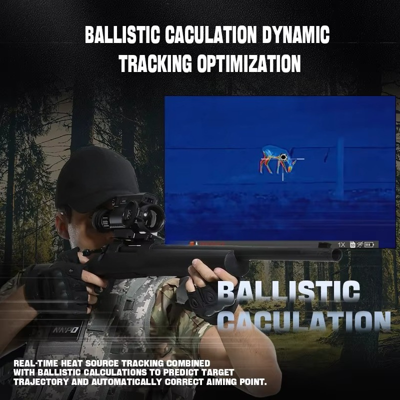 TRS-325LRF 384X288 Resolución  - Hunting Thermal Imaging Scope reseña y precio