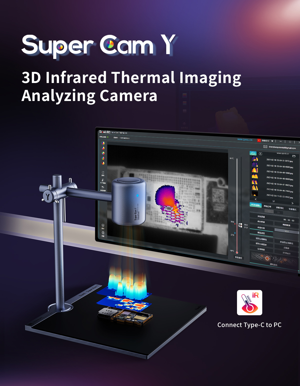 Cámara analizadora de imagen t - Thermal Imager Pcb Repair reseña y precio